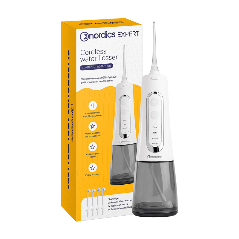 Nordics cordless water flosser - interdental irrigator, , medium-null