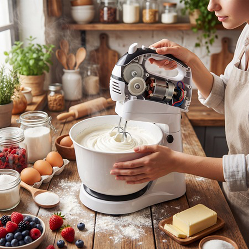 Adler mixer with bowl 550w ad4206, , medium-null