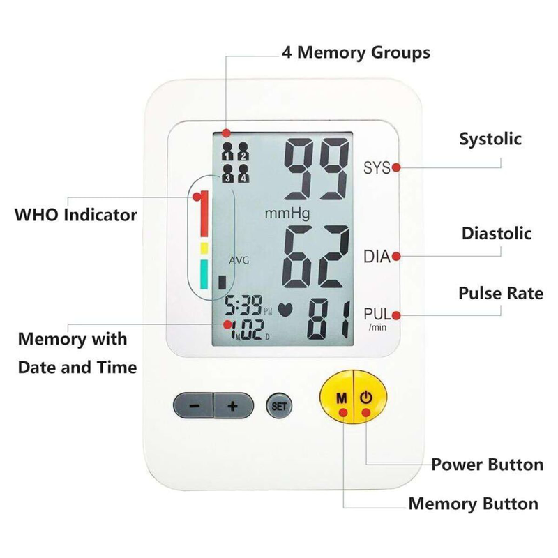 Medco electronic blood pressure monitor, , medium-null