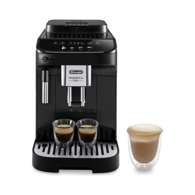 Delonghi ecam290.21.b αυτόματη μηχανή espresso 1450w πίεσης 15bar με μύλο άλεσης μαύρη, , medium