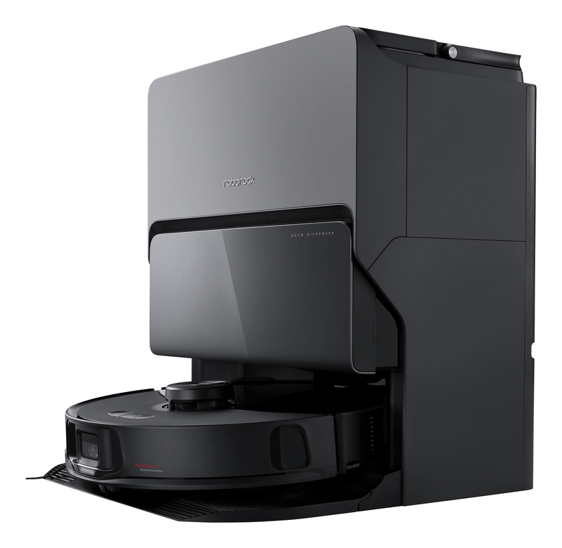 Roborock s8 maxv ultra robot vacuum with autoempty carpet cleaning Wi-Fi black-null