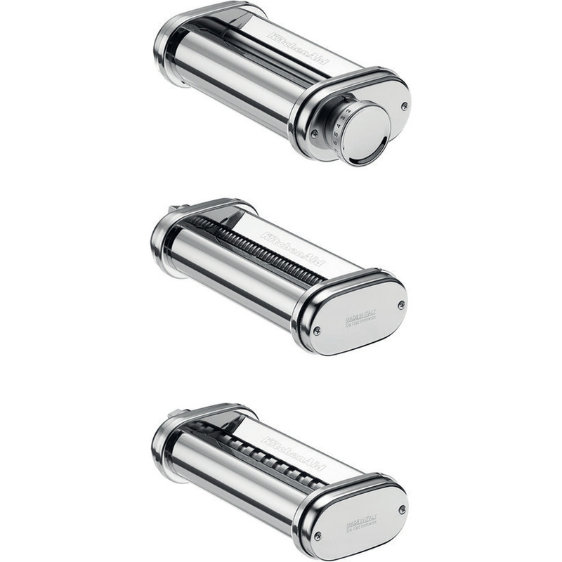 Kitchenaid 3-piece pasta roller and cutter set 5ksmpra, , medium-null