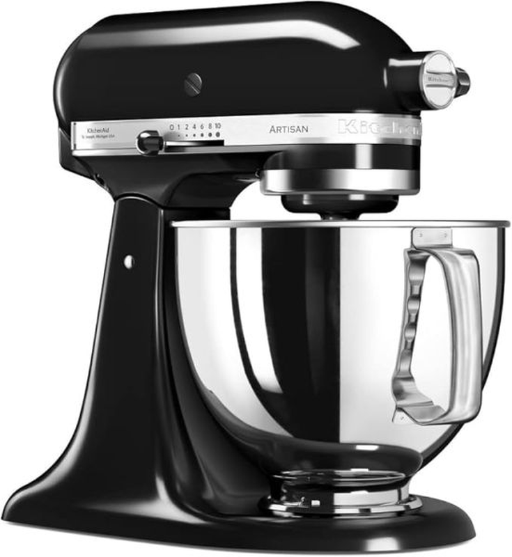 Kitchenaid mixer tilt-head 4.8l - artisan - onyx black image number null