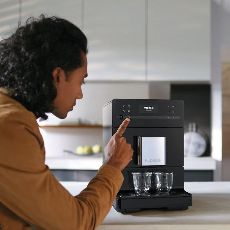 Product image: Miele cm 5310 silence αυτόματη καφετιέρα espresso 1450w 15bar με onetouch for two & coffee pot function obsidian black, , medium-null