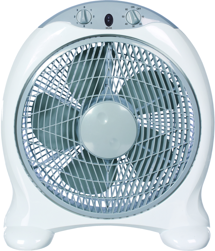 Sastro plastic box fan 12'' as-300, , medium-null