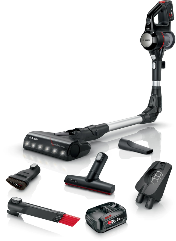 Bosch bcs712xxl stick vacuum 18v 40 min 0.3 l black-null