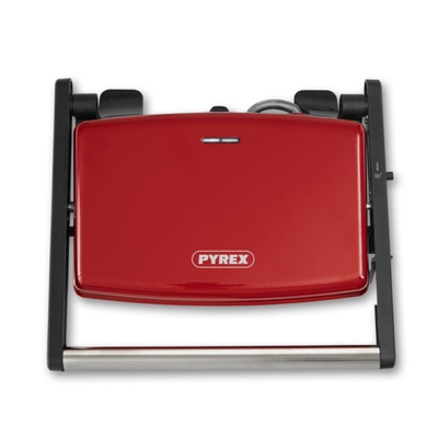 Pyrex sb-292 panini retro &tau;&omicron;&sigma;&tau;&iota;έ&rho;&alpha; xl 1500w &mu;&epsilon; &alpha;&nu;&tau;&iota;&kappa;&omicron;&lambda;&lambda;&eta;&tau;&iota;&kappa;έ&sigmaf; &pi;&lambda;ά&kappa;&epsilon;&sigmaf; & ά&nu;&omicron;&iota;&gamma;&mu;&alpha; 180&deg;, , medium