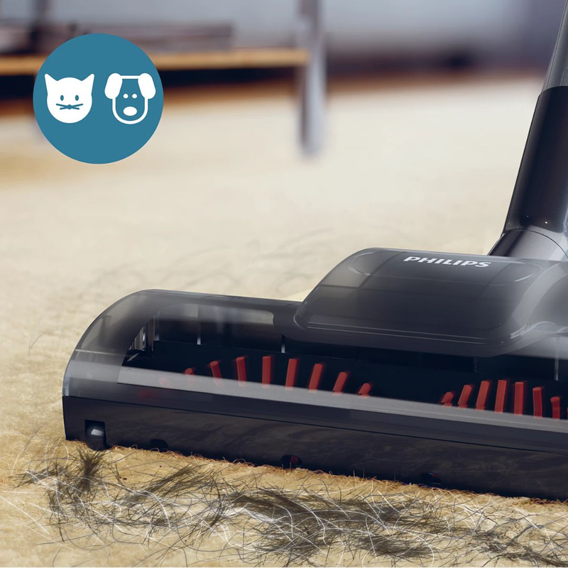 Product image: Philips ισχυρή ηλεκτρική σκούπα χωρίς σακούλα series 3000 powerpro compact 900w 1.5l με τεχνολογία powercyclone 5 χρώμα μάυρο fc9331/09, , medium-null