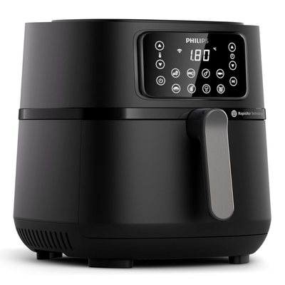Philips 5000 series connected xxl φριτέζα αέρος 2000w με αποσπώμενο κάδο 7.2l, 16 λειτουργίες μαγειρέματος, χρονοδιακόπτη, Wi-Fi & τεχενολογία rapid Air hd9285/93, , medium