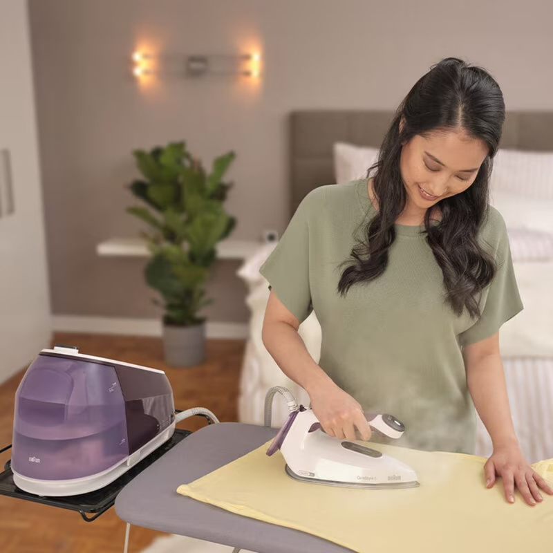Braun carestyle 5 σύστημα σιδερώματος πίεσης 7.5bar 2400w με δοχείο 2lt βιολετί, , medium-null