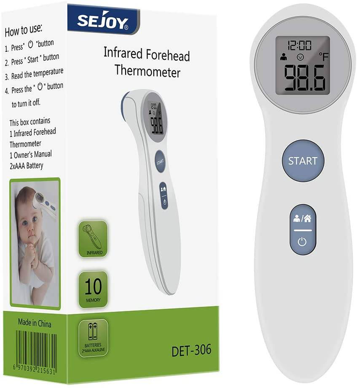 Product image: Sejoy infrared forehead thermometer, , medium-null