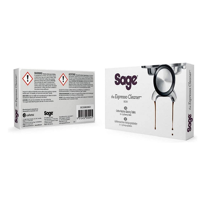Sage bec250uk ταμπλετες καθαρισμου μηχανης εσπρεσσο 8τμχ, , medium-null