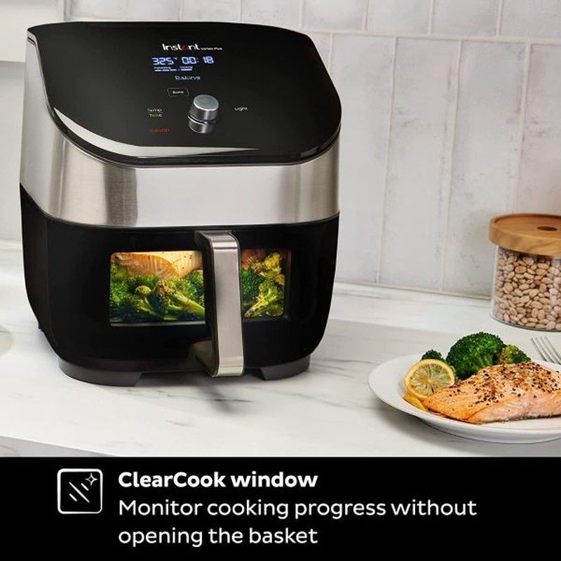 Product image: Instant vortex plus 5.7l, 6-in-1 Air fryer with clearcook™ s/s, , medium-null