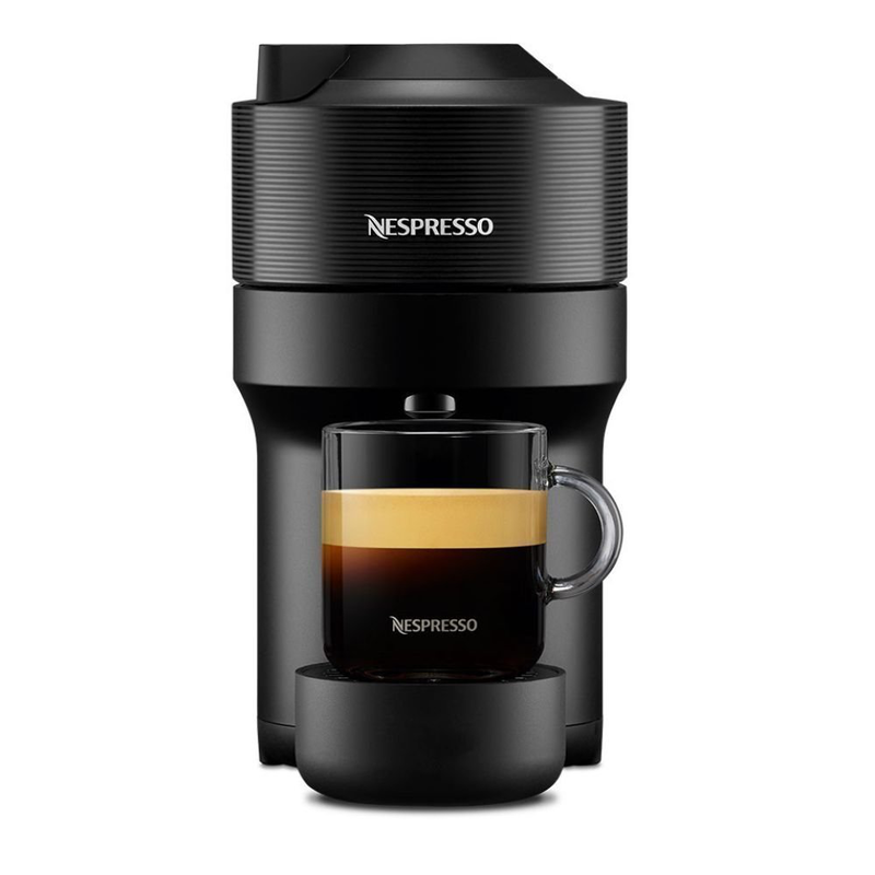 Nespresso vertuo pop espresso machine 1260w pressure 19bar for espresso, lungo, mug liquorice black, , medium-null