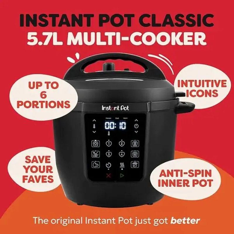 Instant pot classic 5.7l multi-cooker 112200001-null