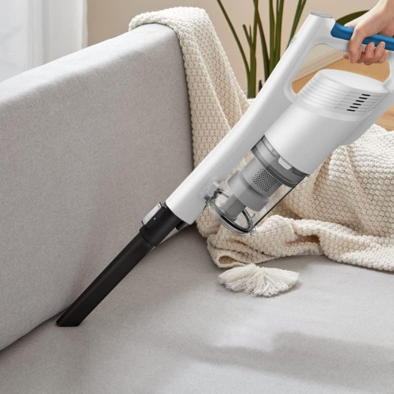 Midea mcs2021wb stick vacuum 25.2v 45 min 0.5l multi-filtering system white, , medium-null