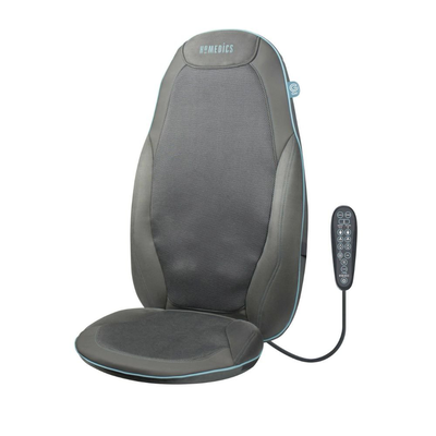 Homedics κάθισμα μασάζ shiatsu με ζελέ και θερμότητα φυσική αίσθηση μασάζ πλάτης & αυχένα, , medium