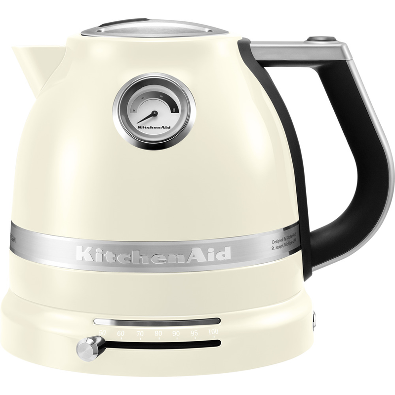 Kitchenaid variable temperature kettle 1.5l - artisan - almond cream, , medium-null