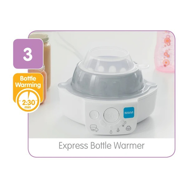 Mam electric sterilizer &bottle warmer 6in1, , medium-null