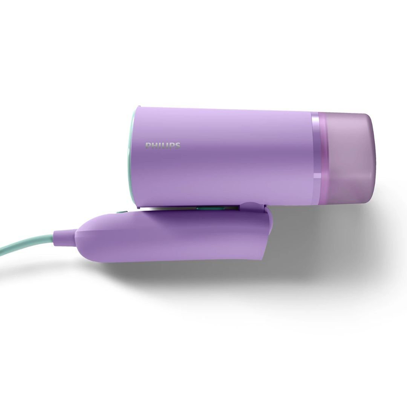 Product image: Philips series 3000 χειροκίνητη συσκευή ατμού 1000w, 20gr/λεπτό, πτυσσόμενη & συμπαγής sth3010/30, , medium-null