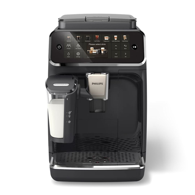 Philips series 4400 πλήρως αυτόματη μηχανή espresso 1500w 15bar με 12 προγραμματισμένα ροφήματα, lattego, τεχνολογία quickstart, κεραμικός μύλος, eco & silentbrew τεχνολογία ep4441/50, , medium-null