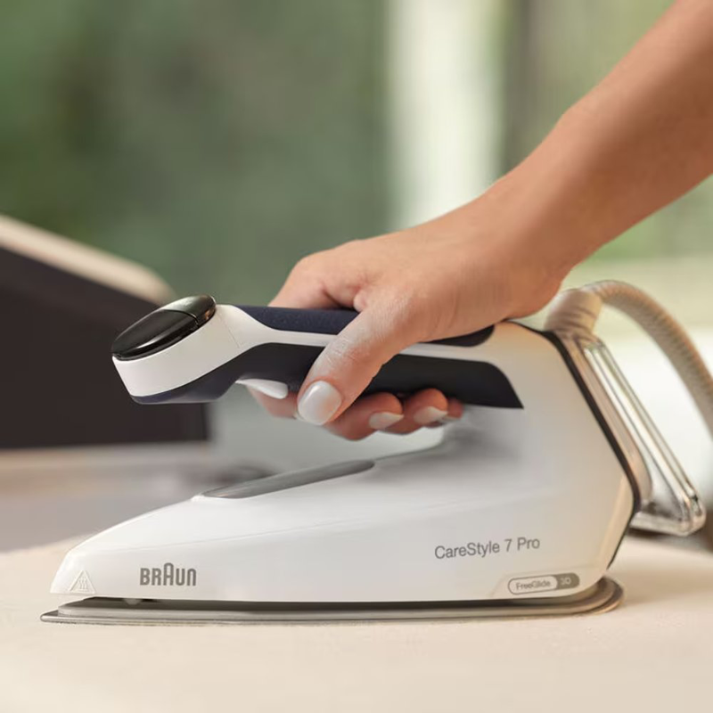 Braun carestyle 7 σύστημα σιδερώματος πίεσης 8bar 2700w με δοχείο 2lt σε μπλέ, , medium-null