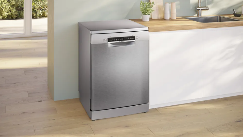 Bosch sms4eci26e series 4 free standing dishwasher 60 cm, inox, 5 years quarantee, , medium-null