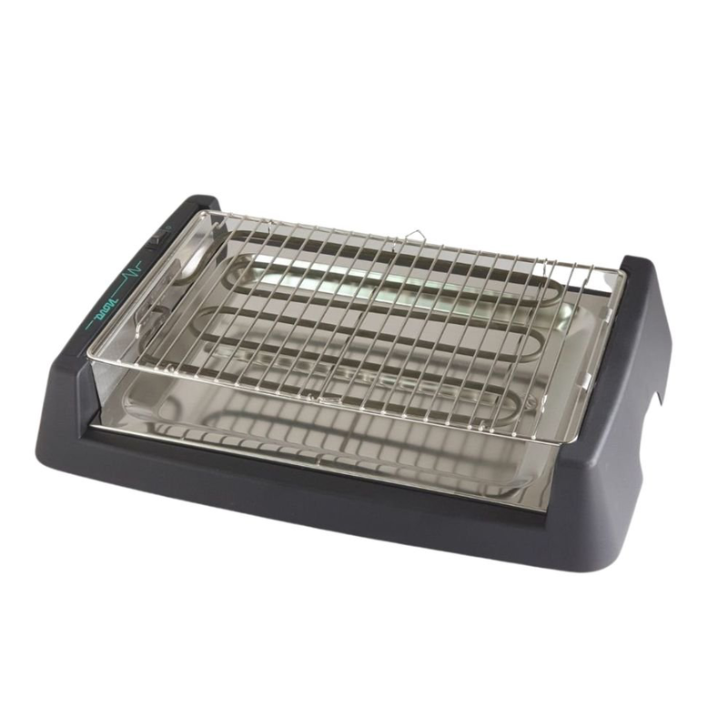 Product image: Nova φορητή ηλεκτρική ψησταριά/ γκριλιέρα barbecue με μεγάλη επιφάνεια ψησίματος για εξωτερικούς & εσωτερικούς χώρους gr-201, , medium-null