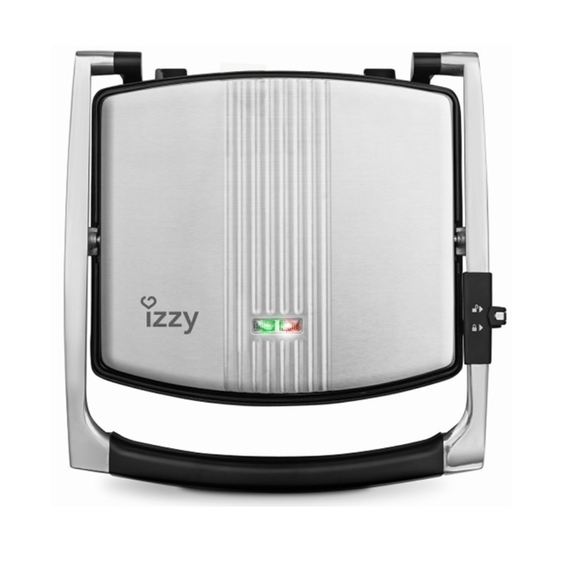 Izzy panini flat &tau;&omicron;&sigma;&tau;&iota;έ&rho;&alpha; inox 2000w &mu;&epsilon; &lambda;&epsilon;ί&epsilon;&sigmaf; &alpha;&nu;&tau;&iota;&kappa;&omicron;&lambda;&lambda;&eta;&tau;&iota;&kappa;έ&sigmaf; &pi;&lambda;ά&kappa;&epsilon;&sigmaf;, , medium-null