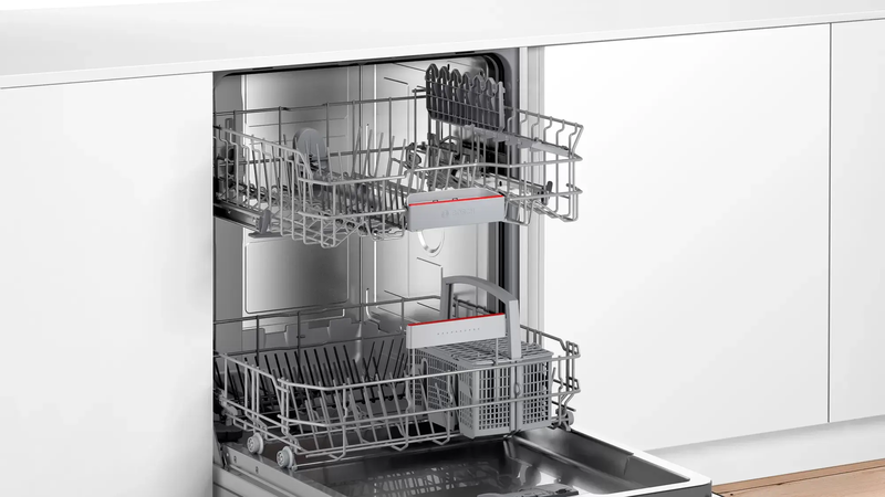 Bosch serie | 4 built-in dish washer 60 cm μαύρο smi4htb31e, , medium-null