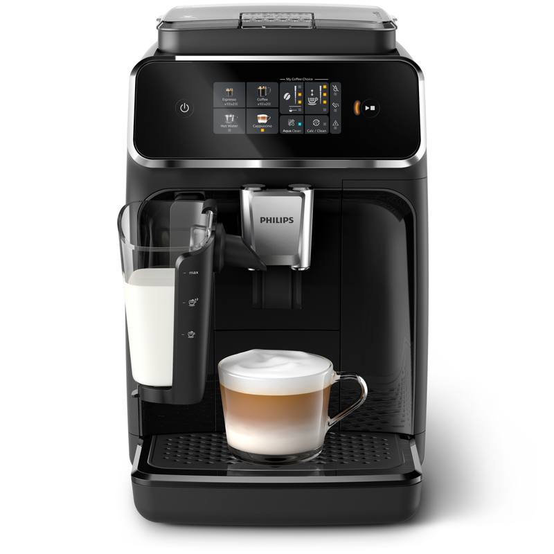 Philips ep2331/10 espresso machine 1500w pressure 15bar for espresso, lungo, and cappuccino black-null