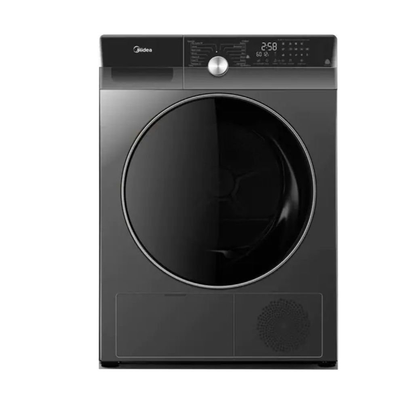 Product image: Midea 2σε1 πλυντήριο και στεγνωτήριο 10kg / 7kg με inverter bldc motor, steam care & spacare, σκούρο ασημί mfk03d100b/s, , medium-null