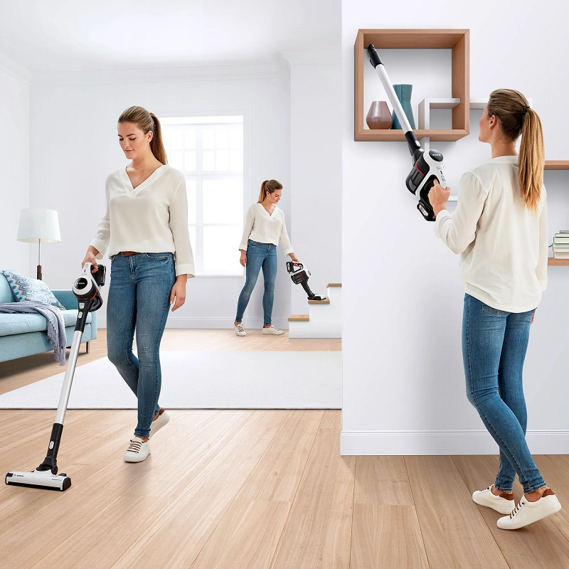Product image: Bosch bcs61113 rechargeable vacuum cleaner series 6 18v unlimited white, , medium-null