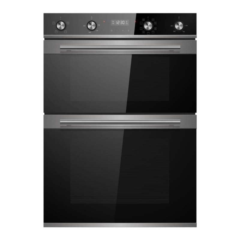 Product image: Midea διπλός εντοιχιζόμενος φούρνος 72l + 38l με 7 λειτουργίες, ενεργειακή κλάση a, μαύρο mdod70m30do-x, , medium-null