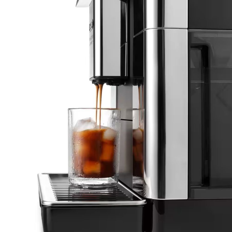 Delonghi primadonna aromatic ecam630.75.tsm espresso machine 1450w 19bar for espresso and cold brew silver, , medium-null