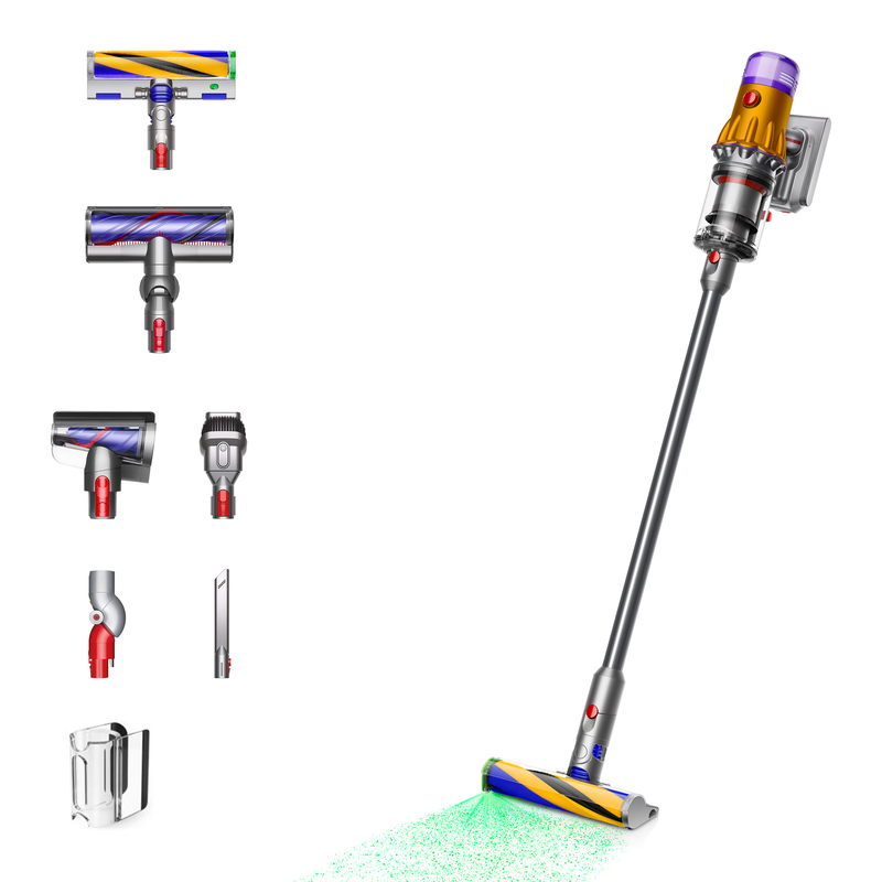 Dyson v12 stick vacuum 25.2v 60 min 0.35 l black-null