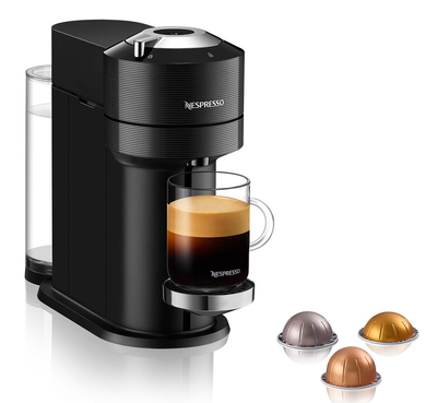 Nespresso vertuo next espresso μηχανή 1500w black, Black, medium