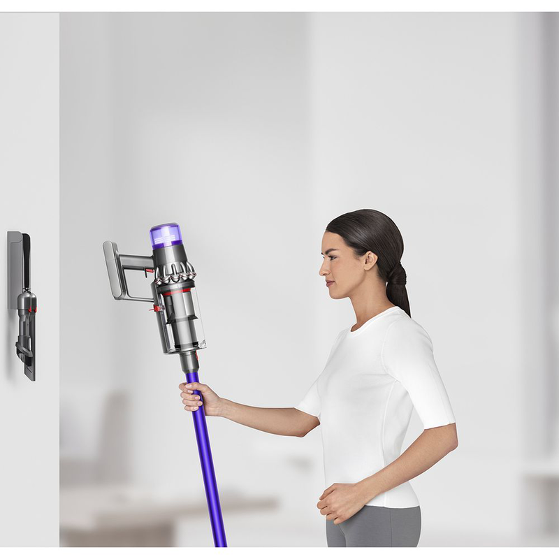 Dyson v11 advanced cordless stick vacuum cleaner (nickel/purple), , medium-null