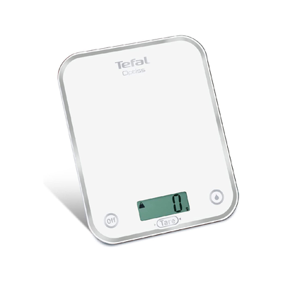 Tefal kitchen scale optiss white bc5000v 0-5kg