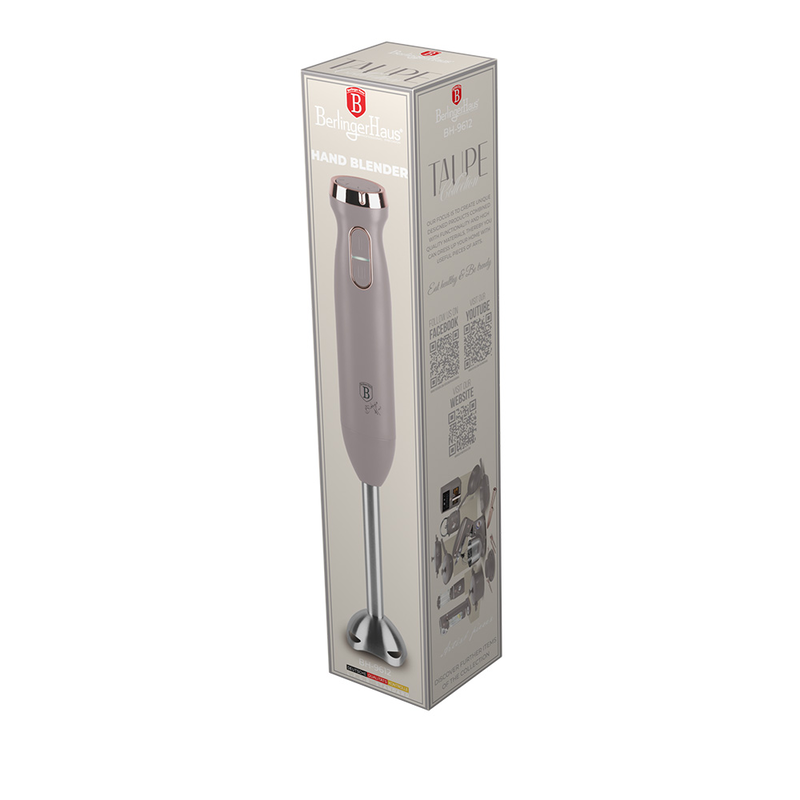 Hand blender berlinger haus bh9612 taupe, , medium-null