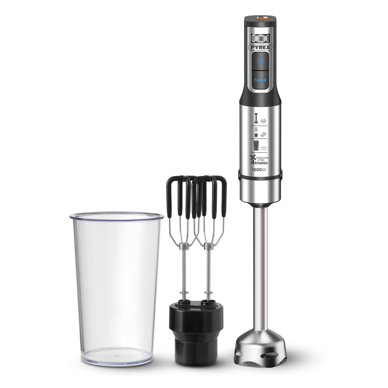 Pyrex hand blender 2 in 1 super blend sb-1120, , medium-null