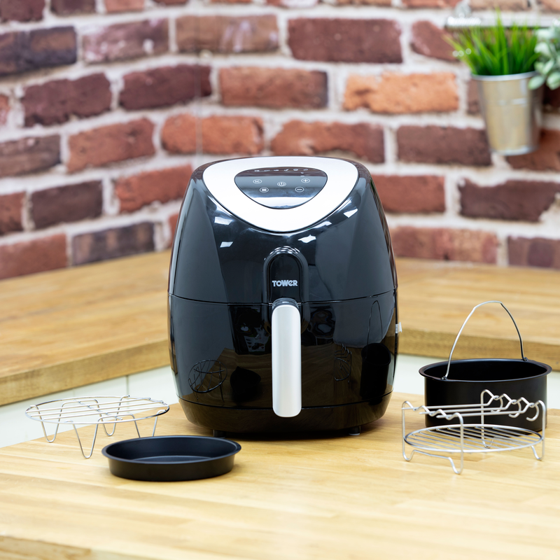 Tower Air fryer digital voRTX 4.3l black t17024, , medium-null