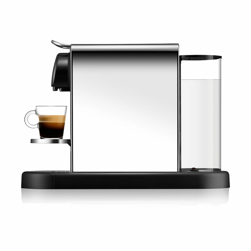 Nespresso c140 espresso machine 1260w pressure 19bar for espresso, lungo, americano silver-null