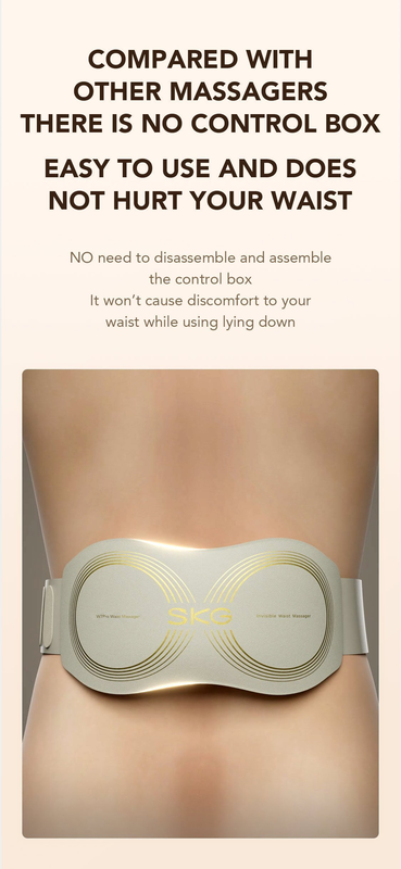 Skg waist massager hot compress-tens w7 pro, , medium-null