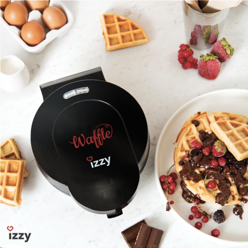 Izzy iz2003 waffle maker with detachable plates, , medium-null