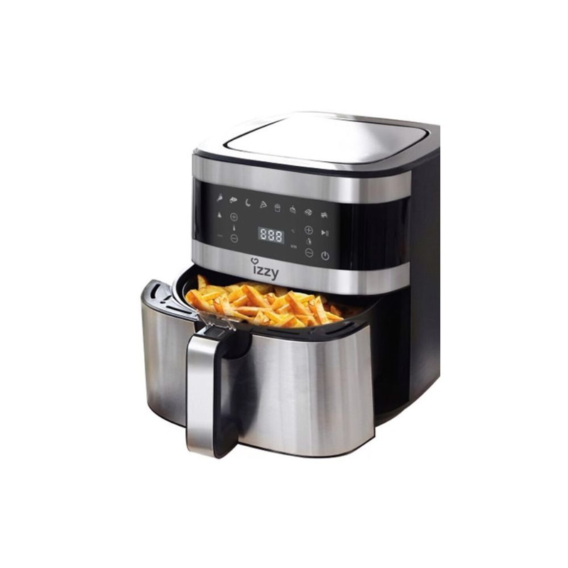 Product image: Izzy iz-8207 φριτέζα αέρος με αποσπώμενο κάδο 7lt ασημί 224092, , medium-null