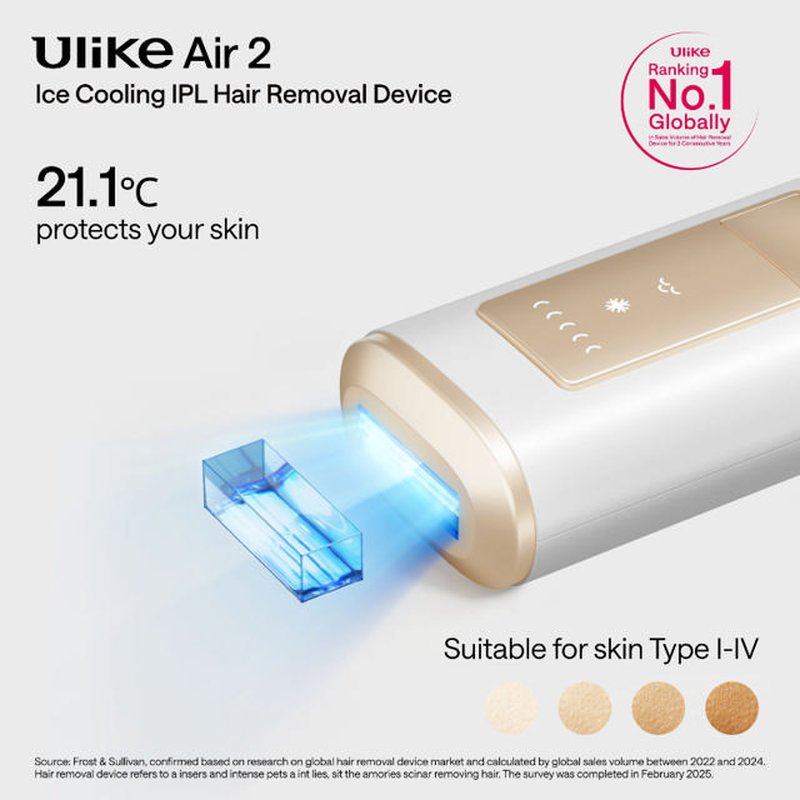 Ulike Air 4 ipl hair removal device ui04 - white, , medium-null