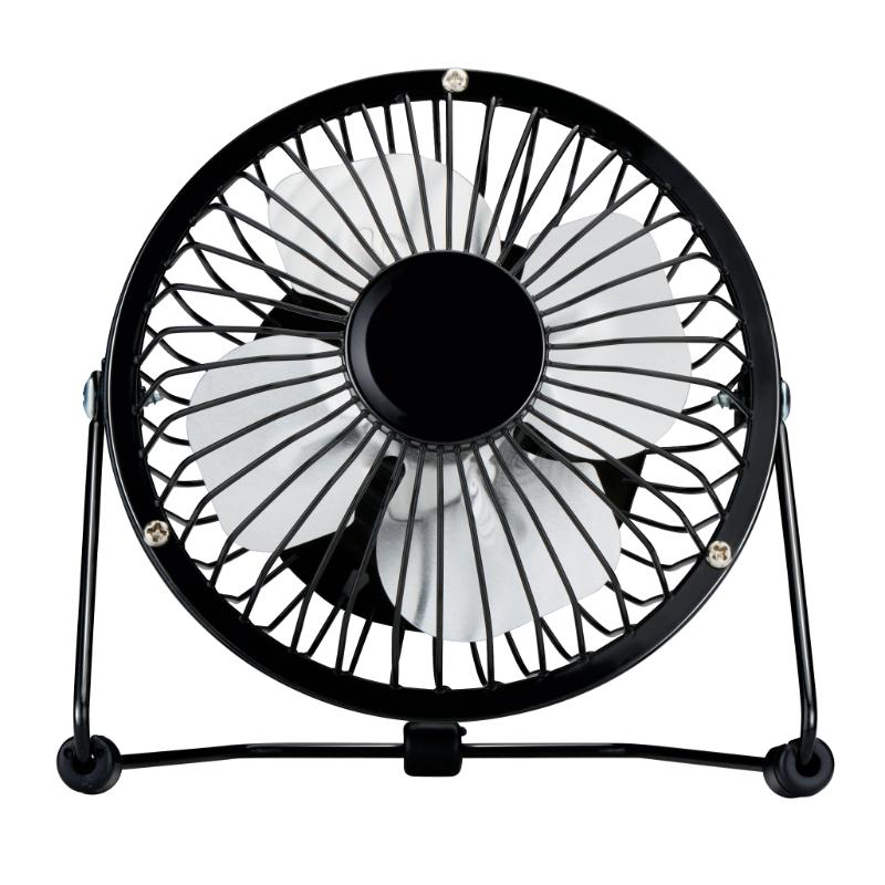 Product image: Table fan with usn 14.8x11.2x14.6cm - black, , medium-null
