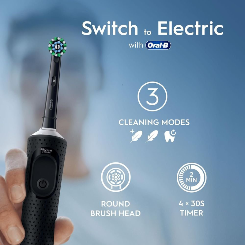 Product image: Oral-b vitality pro protect x clean, διπλή συσκευασία για βαθύ & απαλό καθαρισμό με τεχνολογία 2d, , medium-null