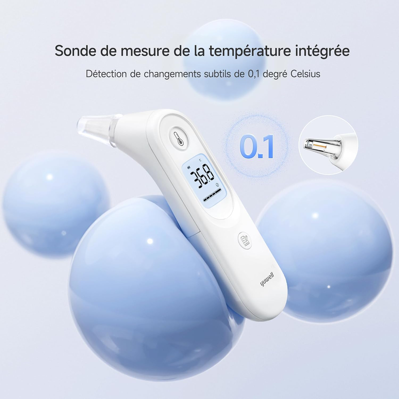 Product image: Yuwell infrared ear thermometer (yht101), , medium-null